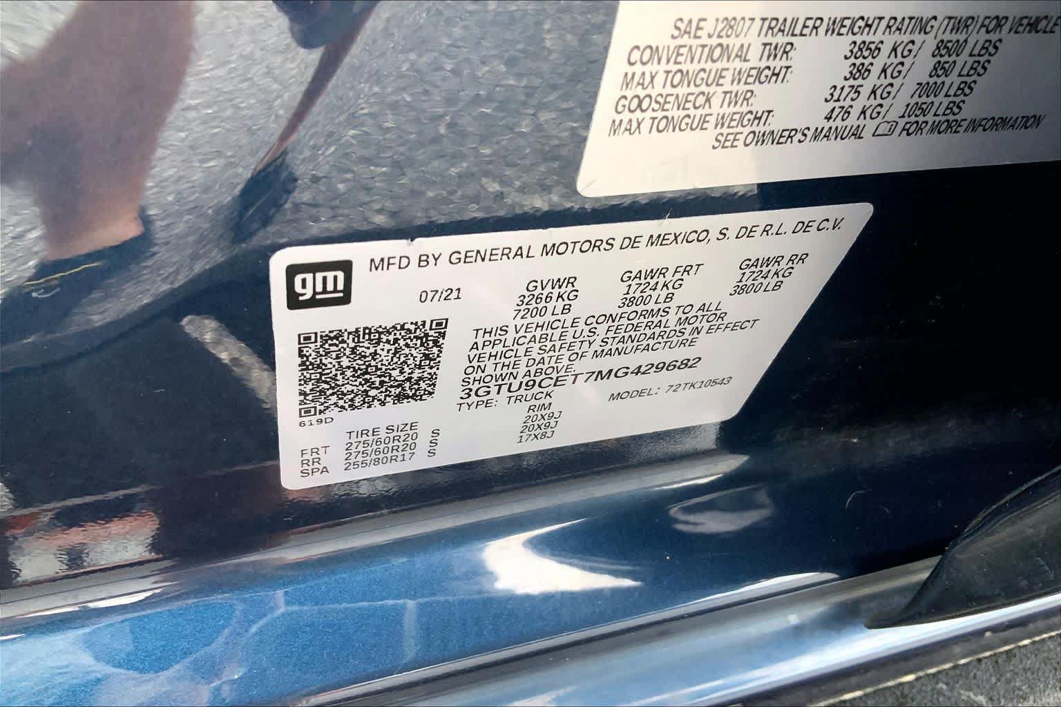 Used 2021 GMC Sierra 1500 Elevation AWD/4WD image 29