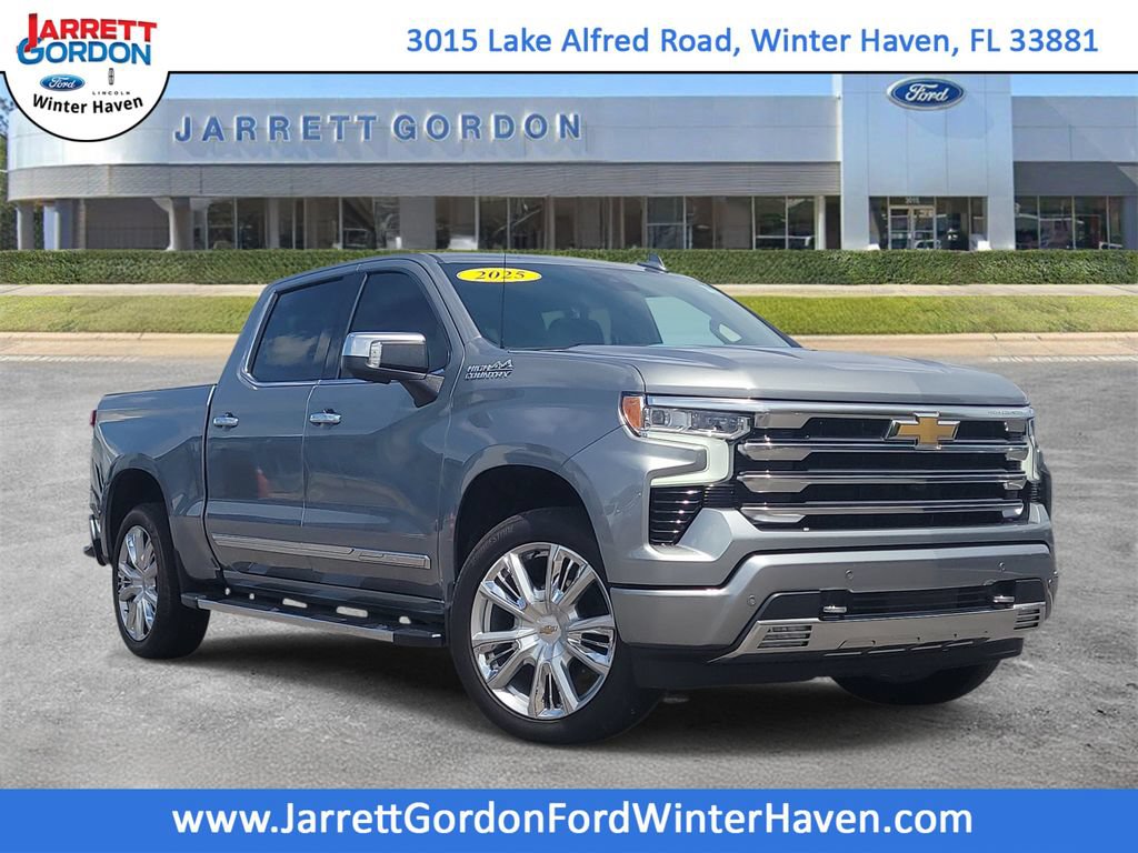 Used 2025 Chevrolet Silverado 1500 High Country w/ High Country Premium Package AWD/4WD 360° Tour