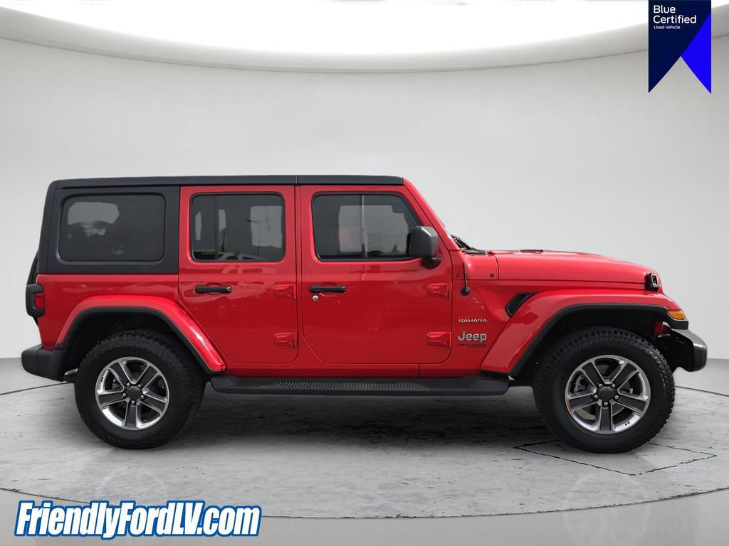 Used 2020 Jeep Wrangler Unlimited Sahara AWD/4WD image 8