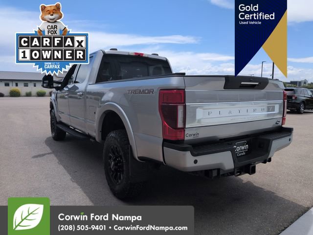 Certified 2021 Ford F350 Platinum w/ Tremor Off-Road Package AWD/4WD image 7