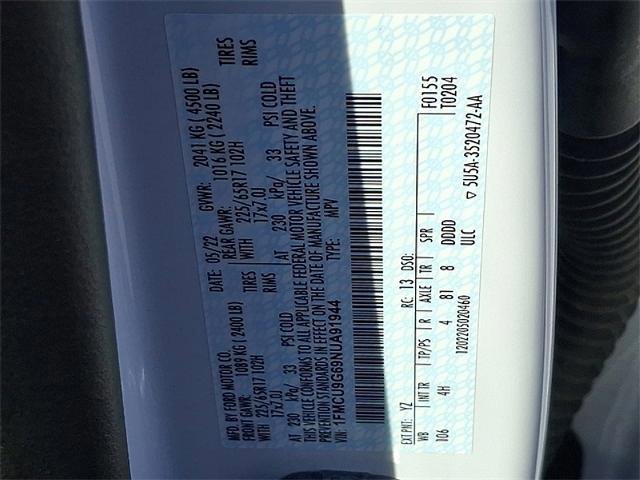 Certified 2022 Ford Escape SE image 27