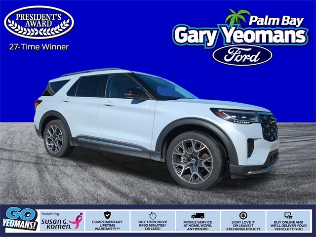 Certified 2025 Ford Explorer Platinum w/ Ultimate Package image 1