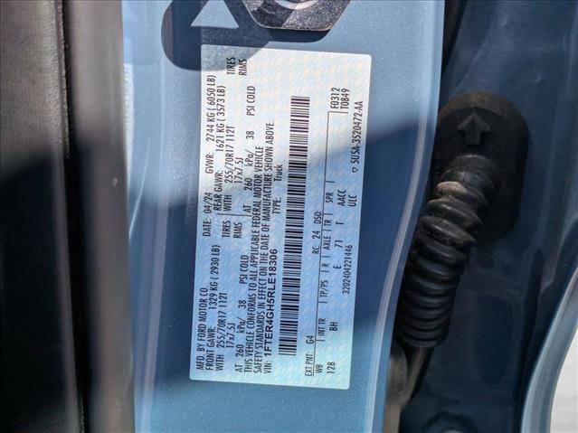 Certified 2024 Ford Ranger XLT w/ Equipment Group 301A High RWD image 14