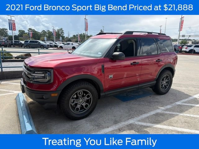 Certified 2021 Ford Bronco Sport Big Bend w/ Big Bend Package (96B) AWD/4WD image 1