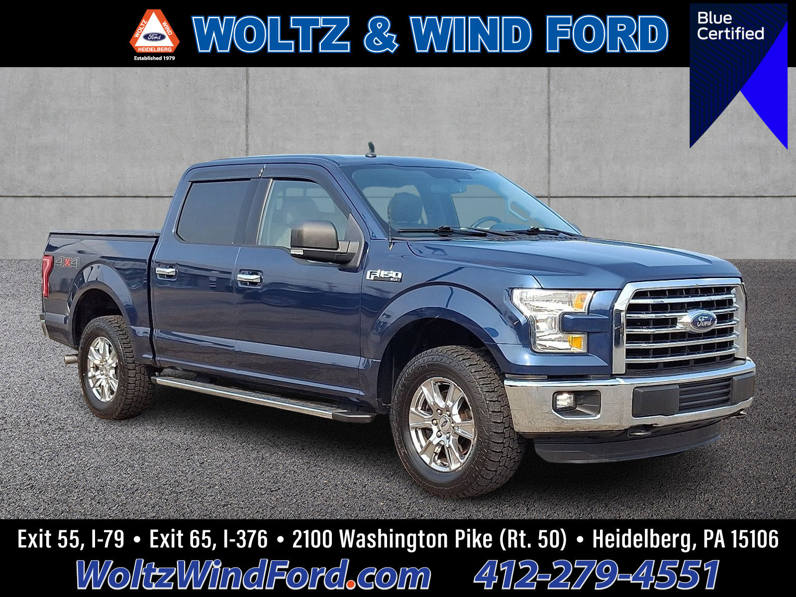 Certified 2016 Ford F150 XLT w/ Equipment Group 302A Luxury