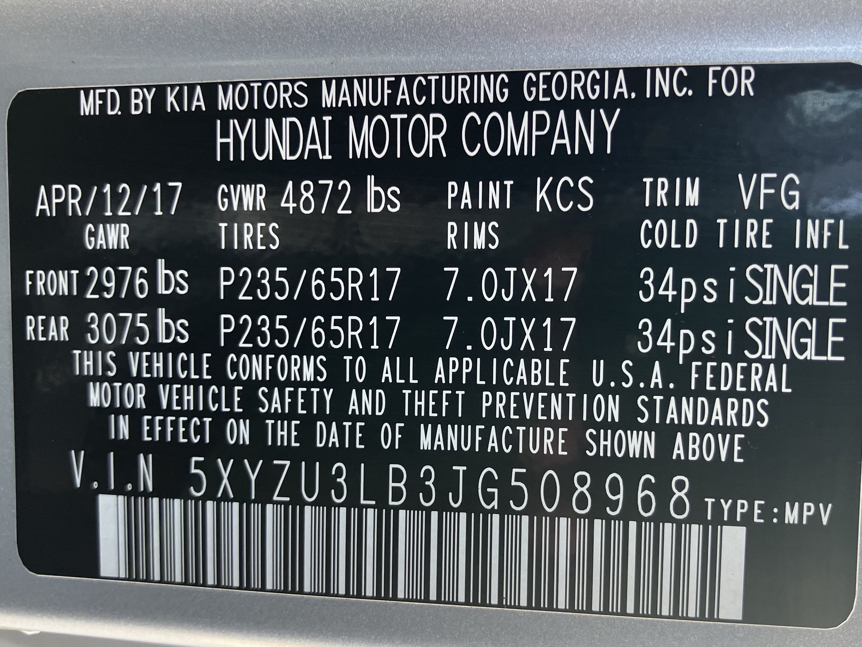Used 2018 Hyundai Santa Fe Sport w/ 2.4L Value Package 02 FWD image 29