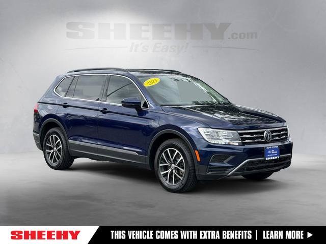 Used 2021 Volkswagen Tiguan SE w/ Panoramic Sunroof Package