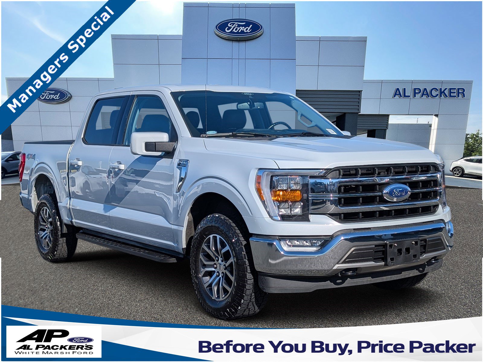 Certified 2021 Ford F150 Lariat image 1