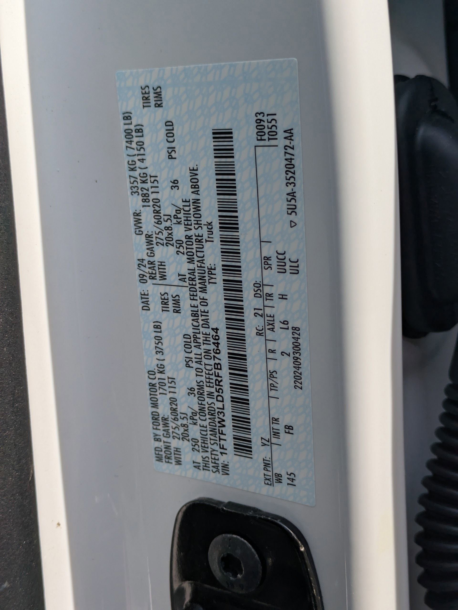 Certified 2024 Ford F150 XLT w/ Equipment Group 302A MID image 40