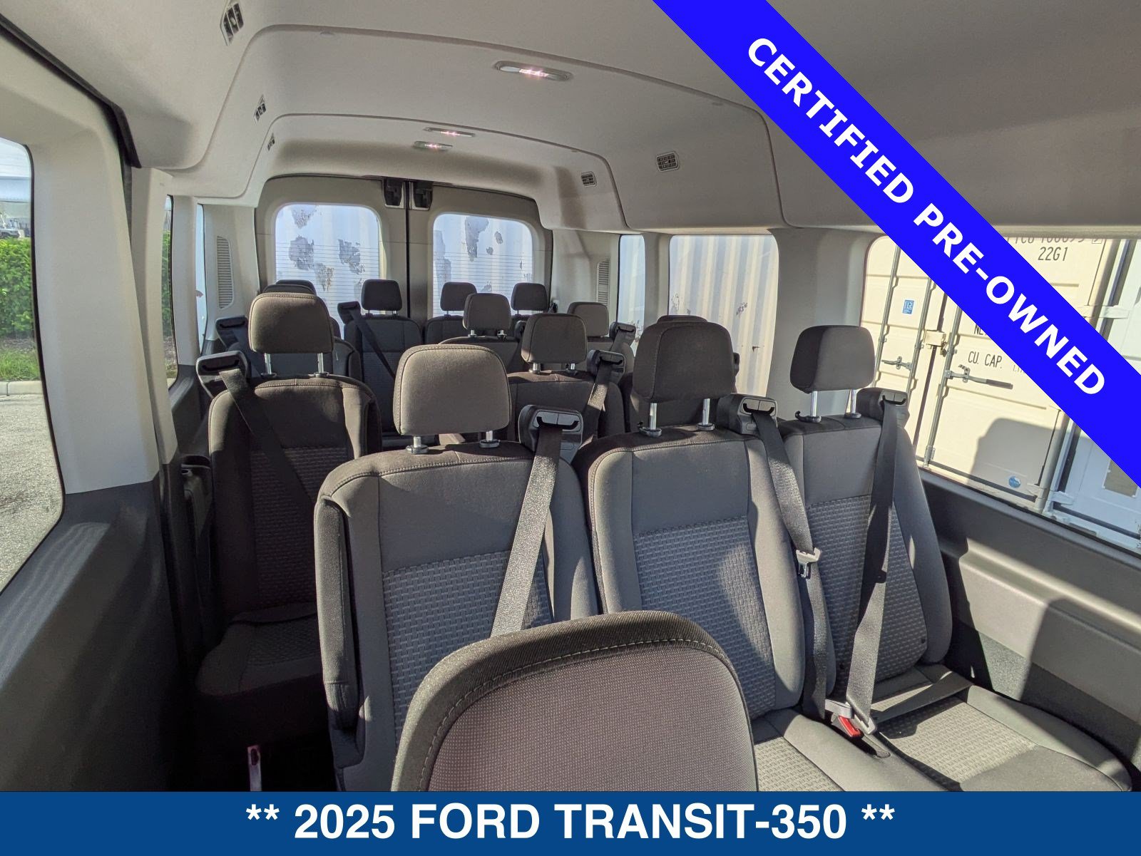 Certified 2025 Ford Transit 350 XLT RWD image 16