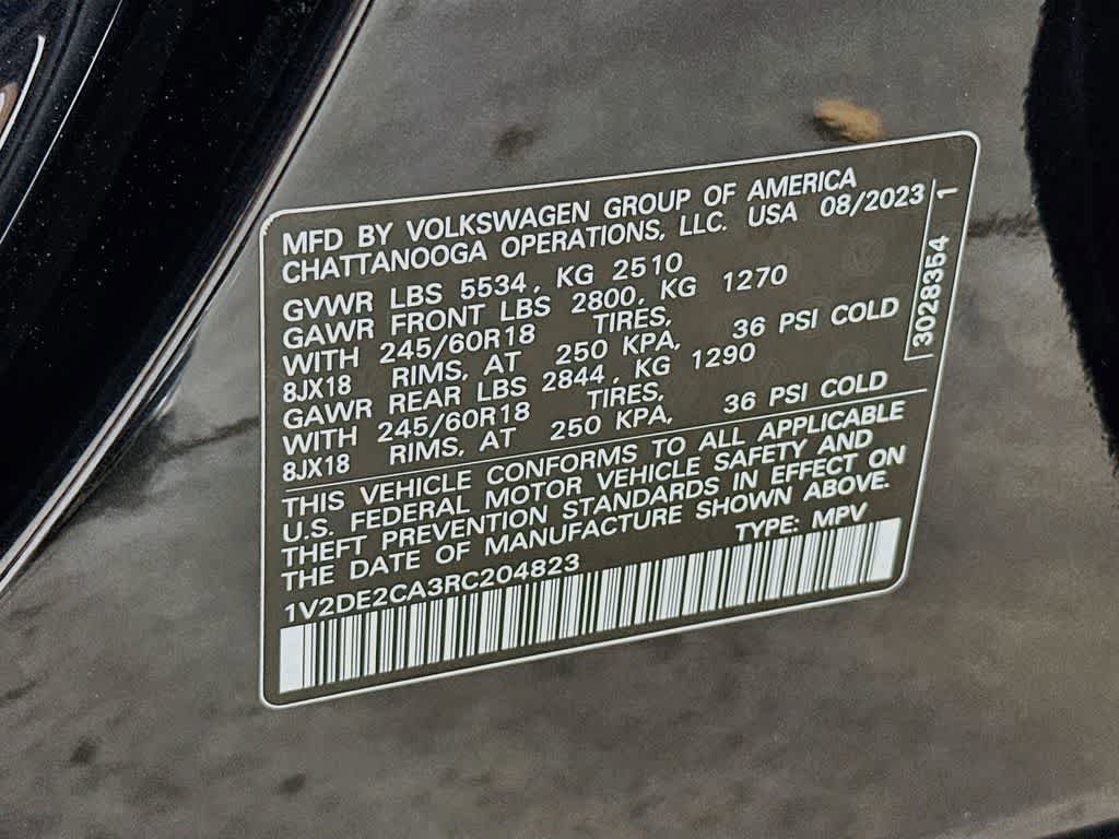 Used 2024 Volkswagen Atlas Cross Sport SE FWD image 25
