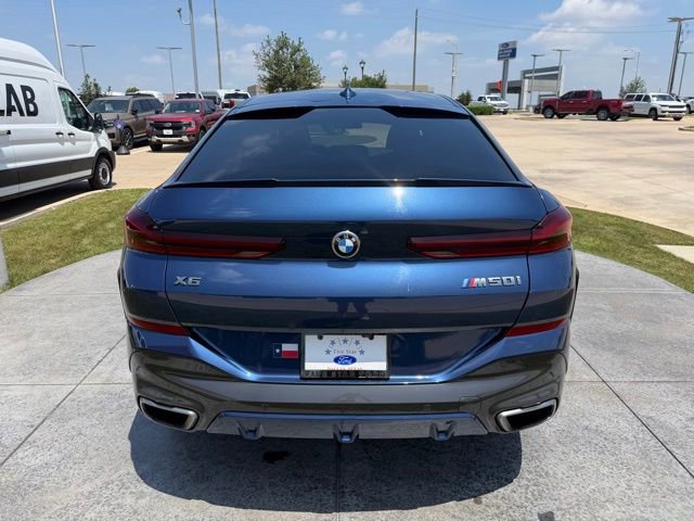 Used 2022 BMW X6 M50i w/ Executive Package AWD/4WD image 5
