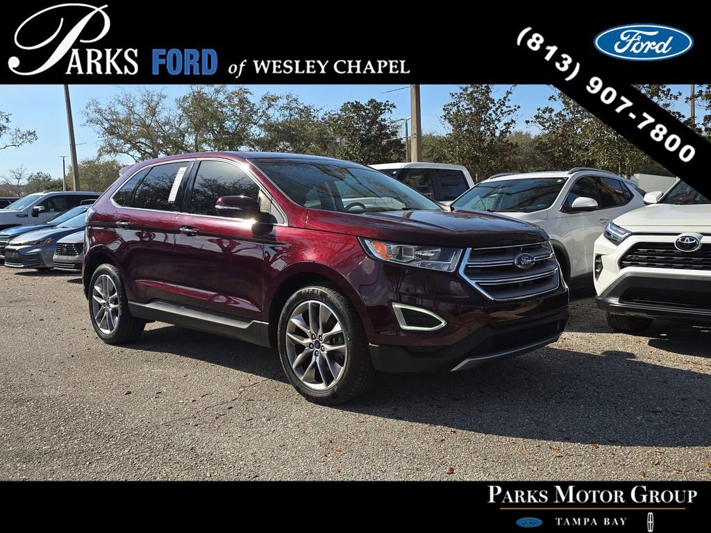 Certified 2018 Ford Edge Titanium w/ Technology Package