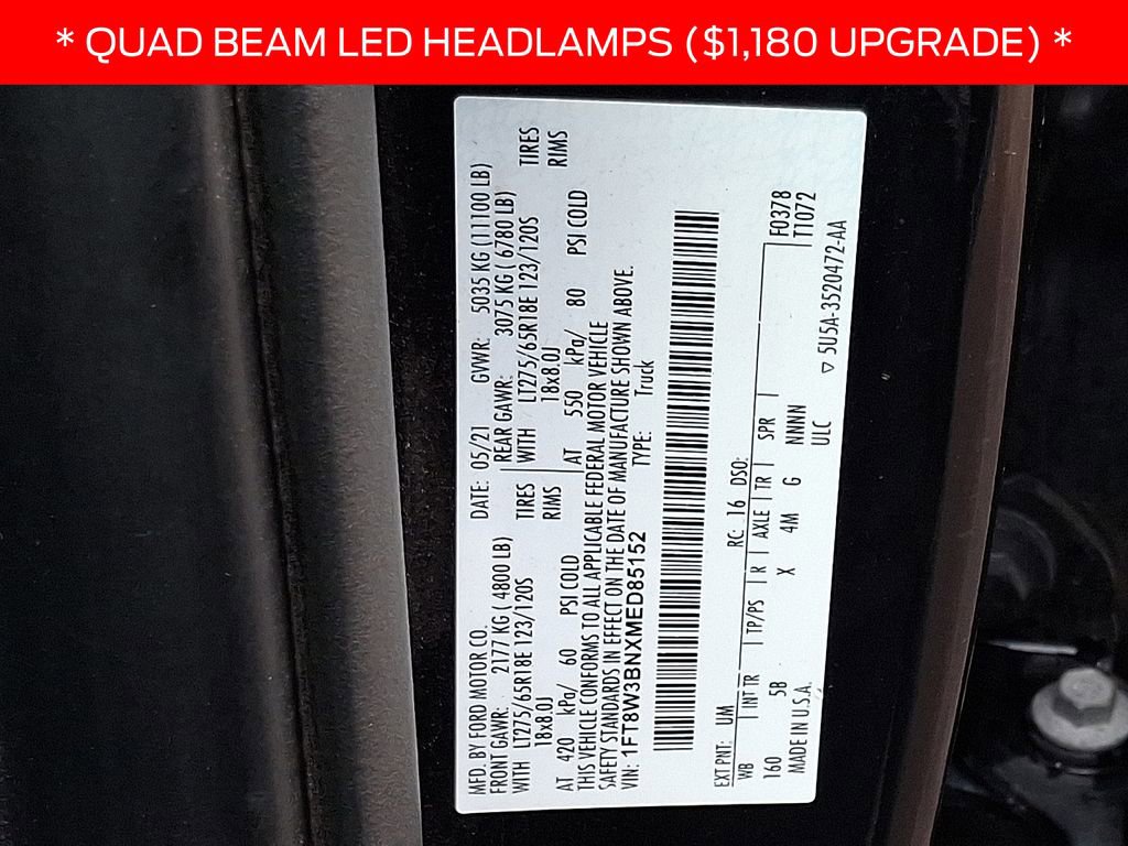 Certified 2021 Ford F350 Lariat w/ Lariat Ultimate Package image 26