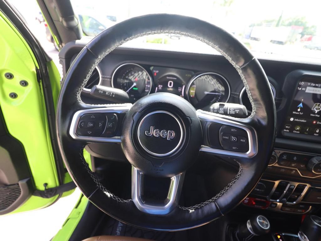 Used 2021 Jeep Wrangler Unlimited Rubicon 4xe w/ Cold Weather Group AWD/4WD image 19