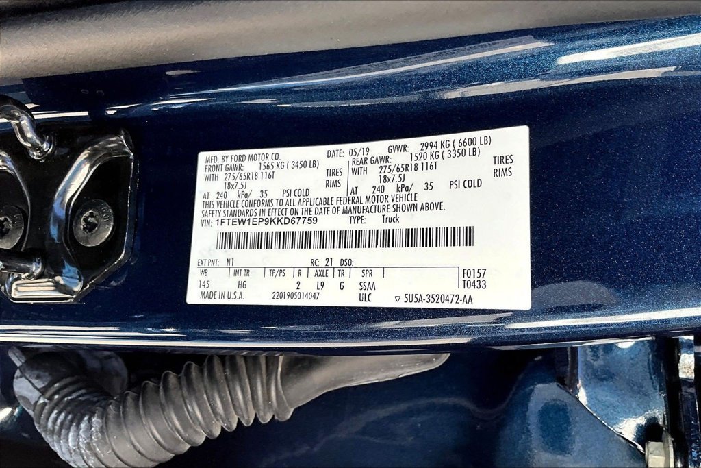 Certified 2019 Ford F150 Lariat AWD/4WD image 22