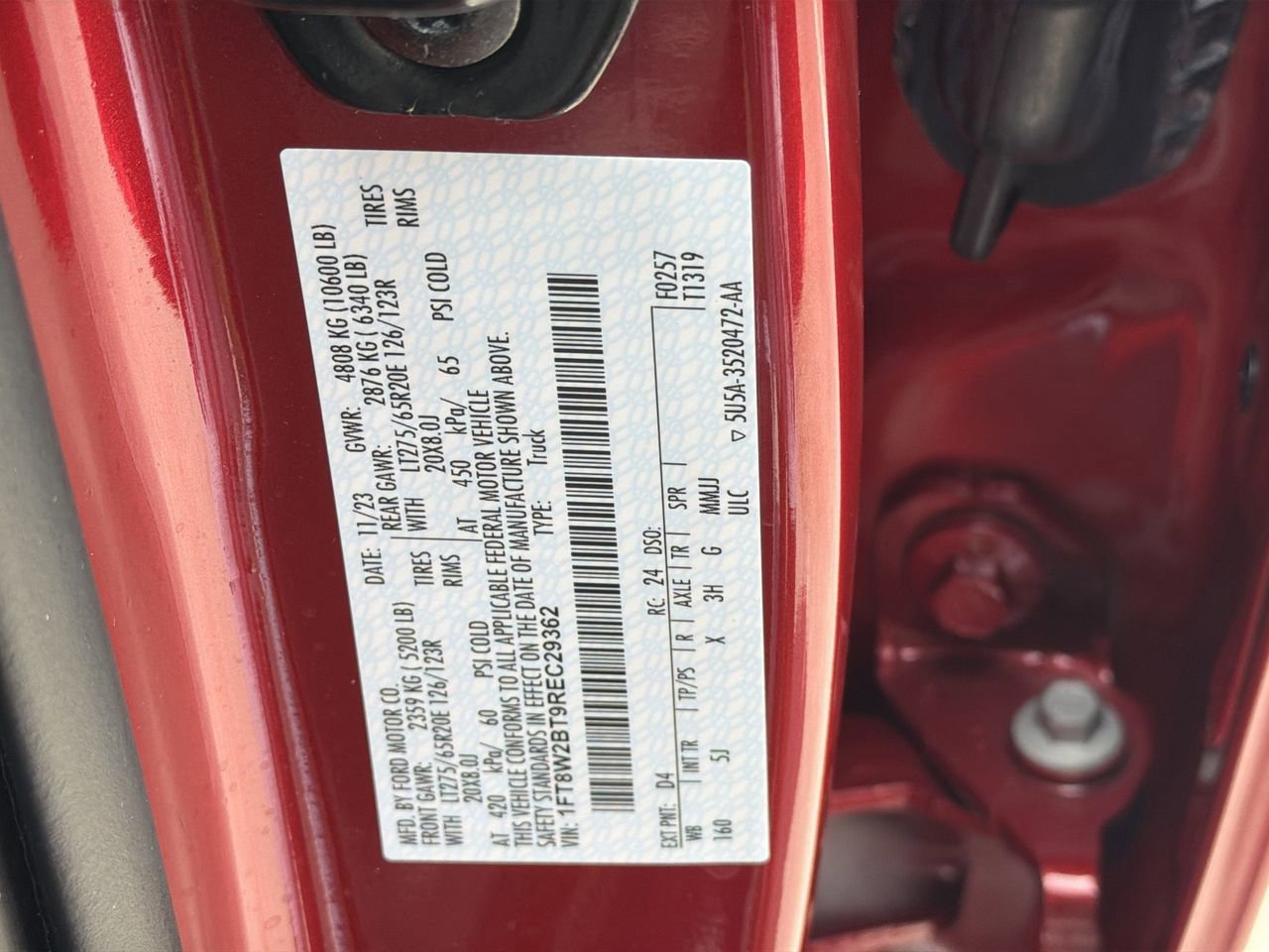 Certified 2024 Ford F250 Lariat w/ Chrome Package AWD/4WD image 34