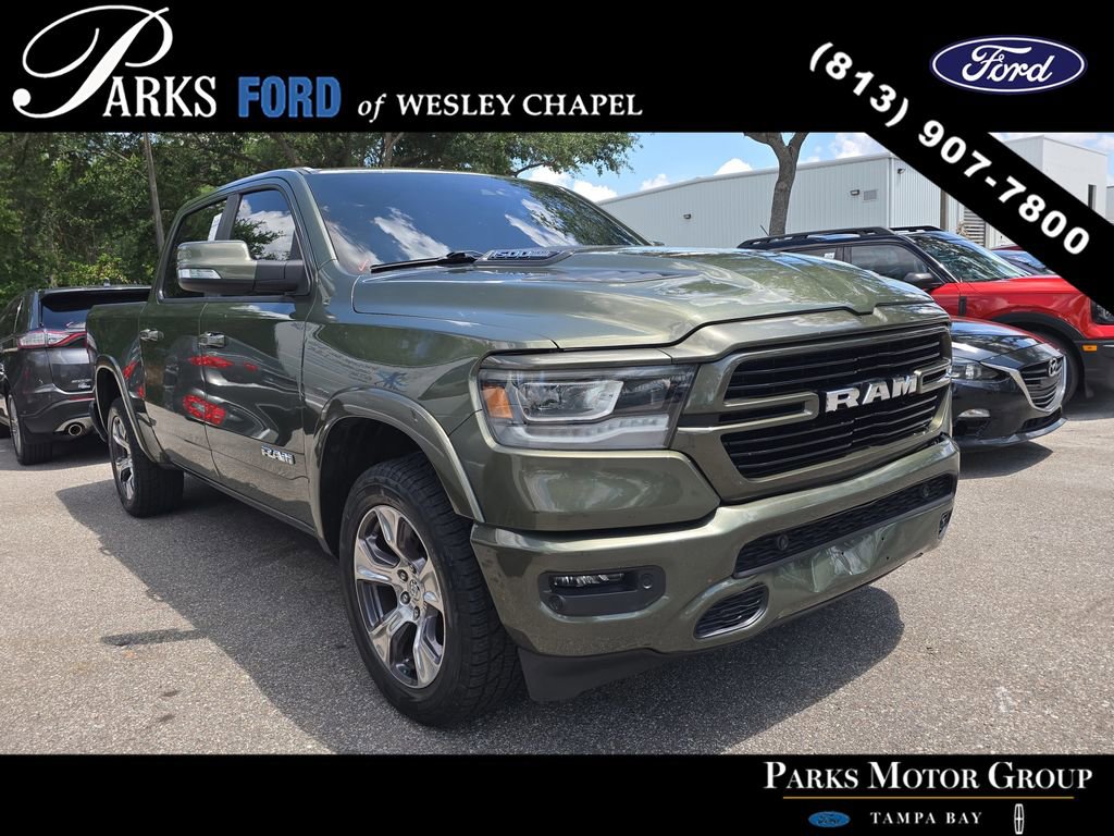 Used 2021 RAM 1500 Laramie w/ Sport Appearance Package