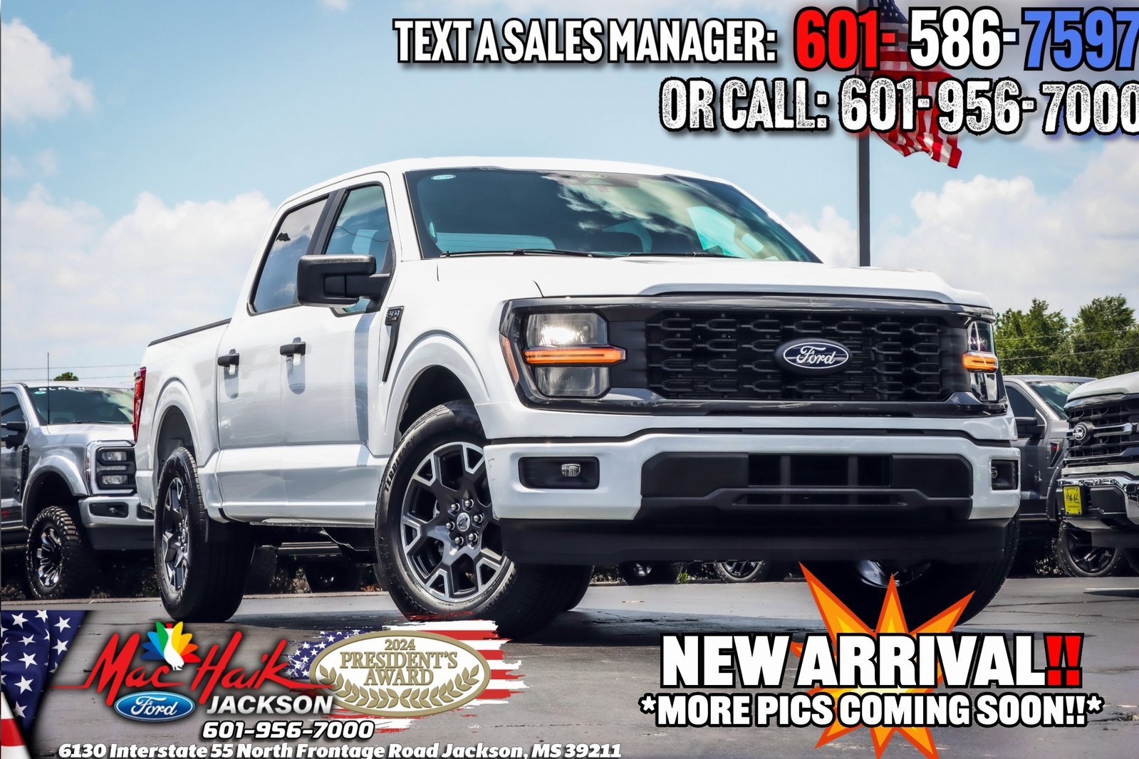 Certified 2024 Ford F150 STX w/ Mobile Office Package image 1