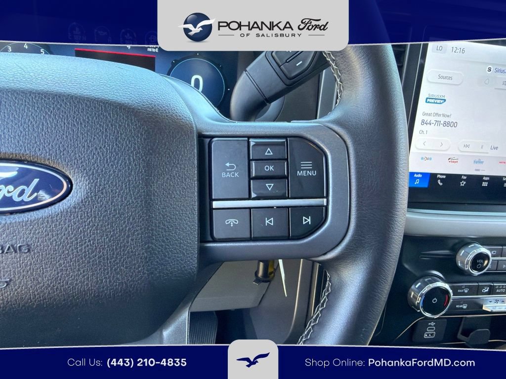Certified 2025 Ford F150 XLT w/ Equipment Group 301A Standard AWD/4WD image 16