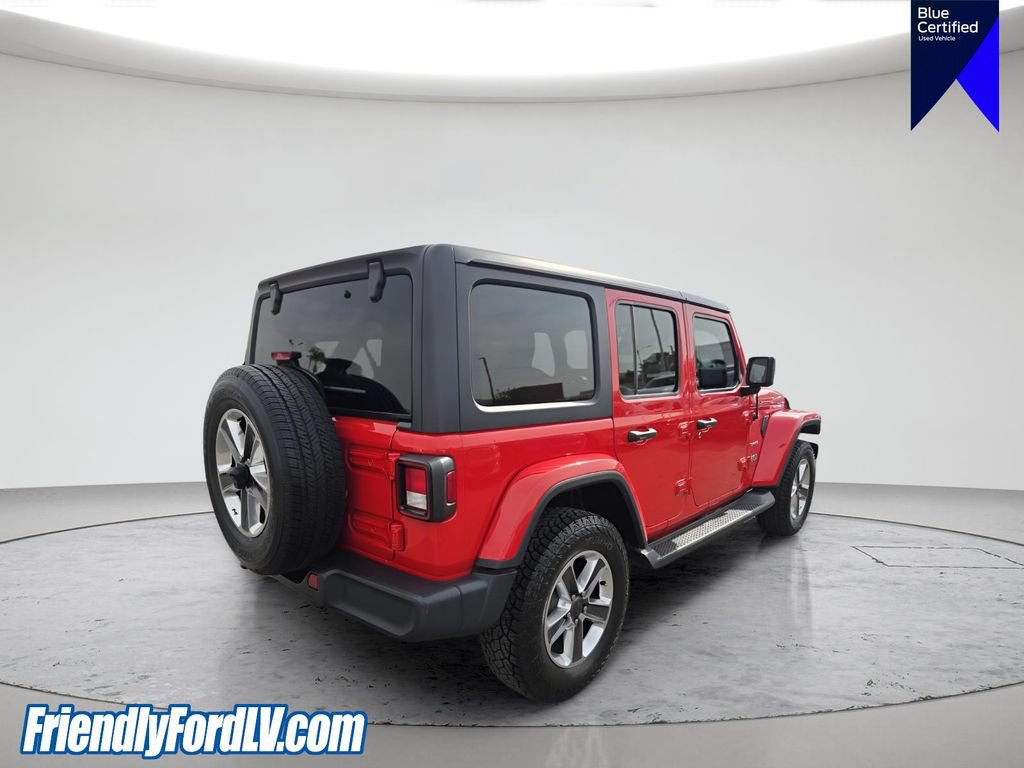 Used 2020 Jeep Wrangler Unlimited Sahara AWD/4WD image 6