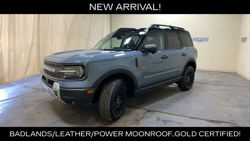 Certified 2025 Ford Bronco Sport Badlands w/ Badlands Tech Package AWD/4WD image 44