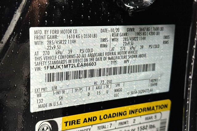 Certified 2020 Ford Expedition Max Platinum image 27