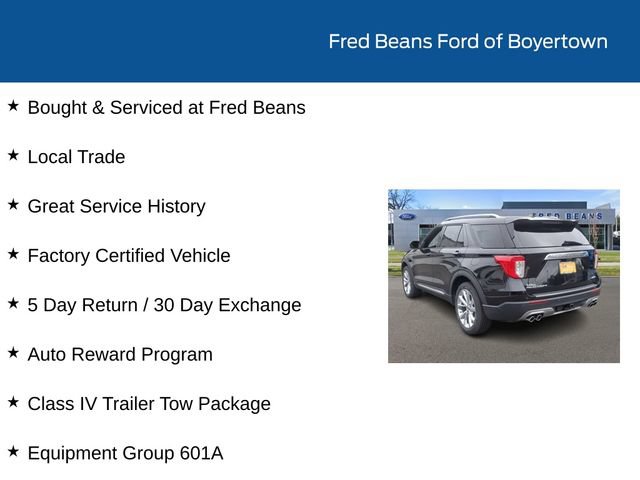 Certified 2022 Ford Explorer Platinum w/ Equipment Group 601A AWD/4WD image 6