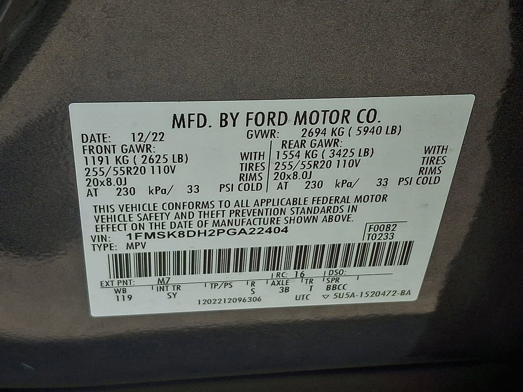 Certified 2023 Ford Explorer XLT w/ Equipment Group 202A AWD/4WD image 28