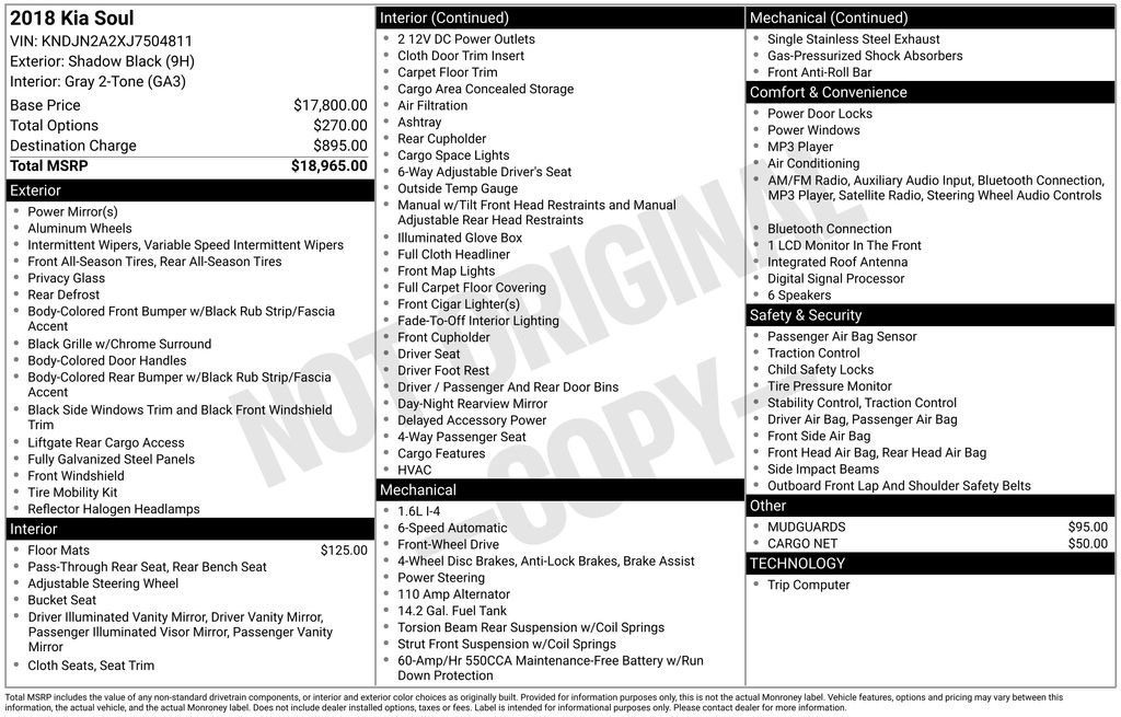 Used 2018 Kia Soul image 10