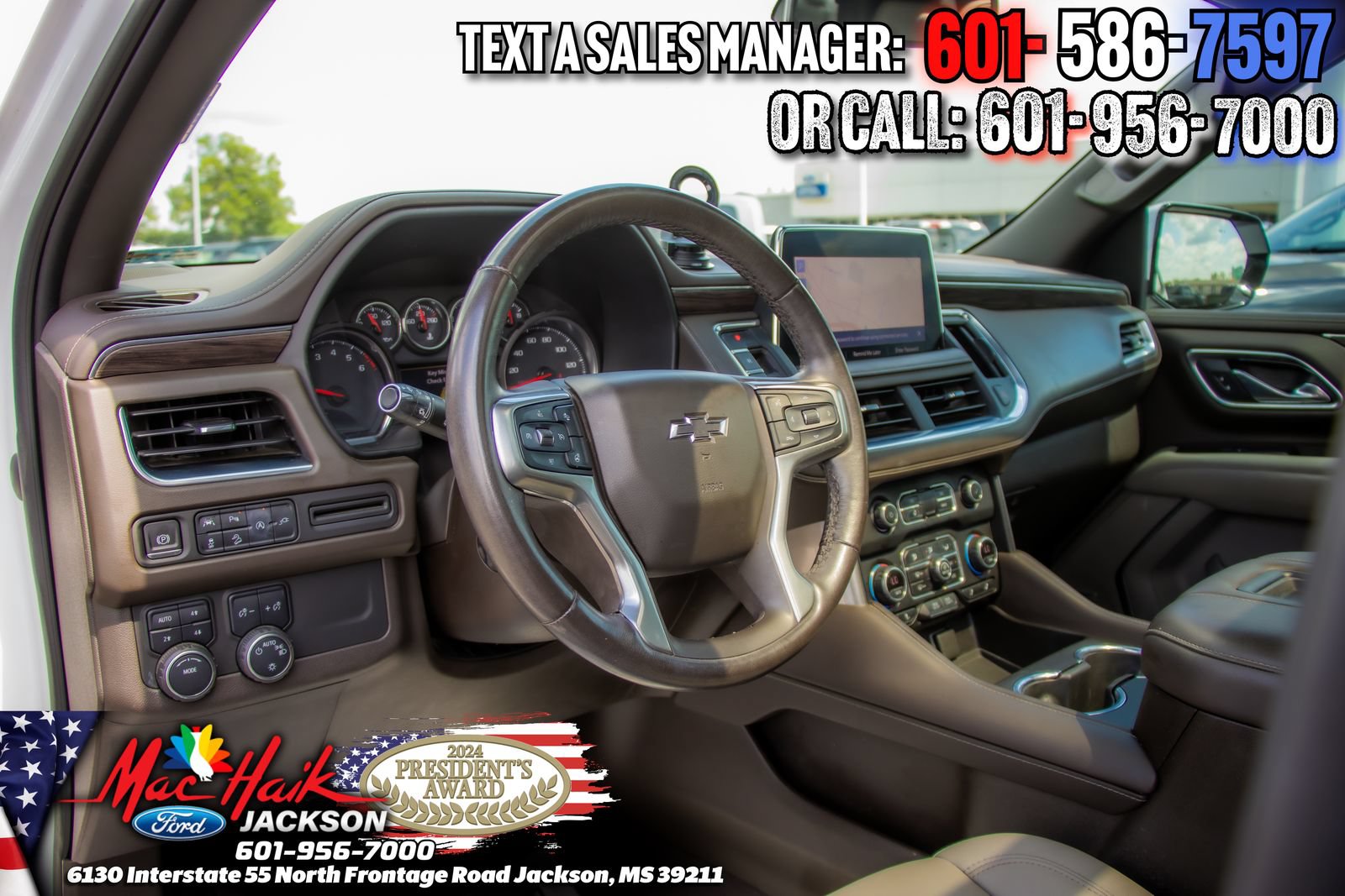 Used 2021 Chevrolet Tahoe Z71 w/ Luxury Package AWD/4WD image 5