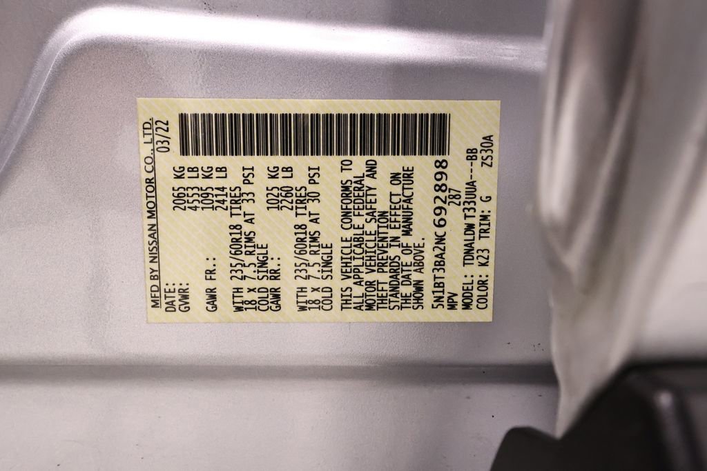 Used 2022 Nissan Rogue SV FWD image 40