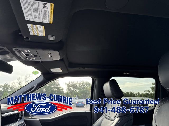 Certified 2025 Ford F150 Platinum w/ Equipment Group 702A High AWD/4WD image 11