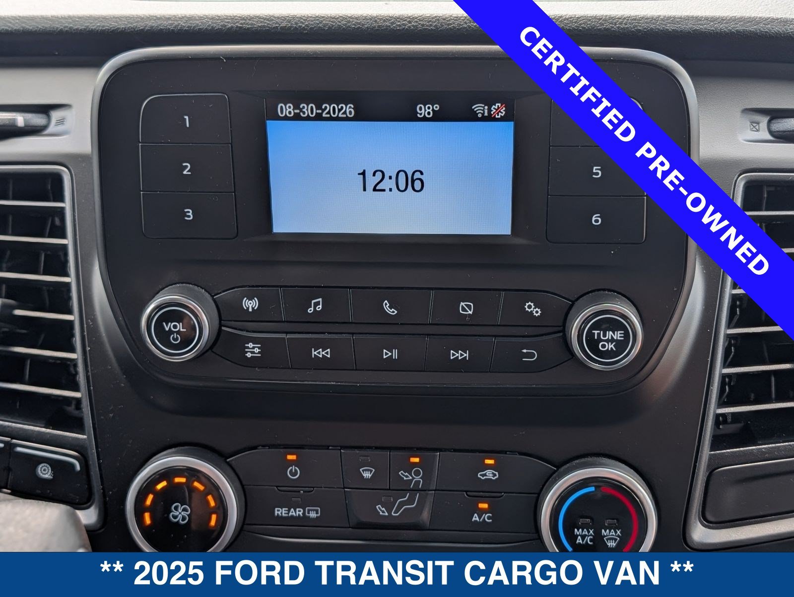 Certified 2025 Ford Transit 250 Low Roof w/ Exterior Upgrade Package RWD image 20