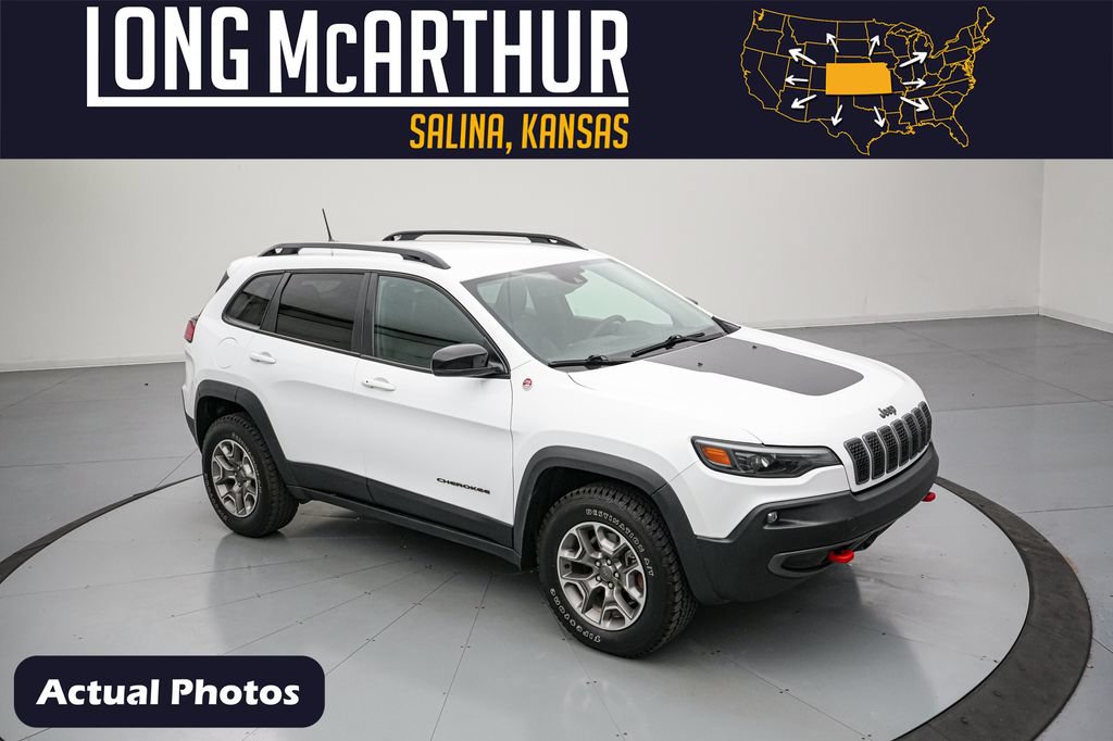 Used 2022 Jeep Cherokee Trailhawk w/ Premium Leather Package AWD/4WD image 1