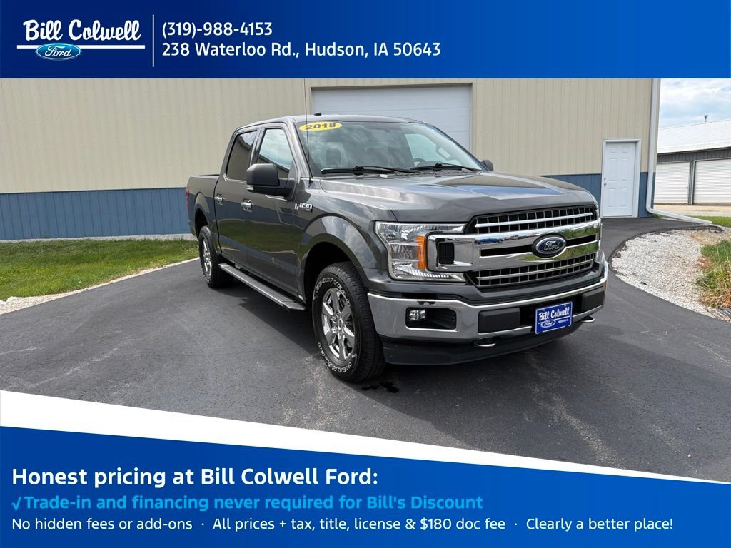 Certified 2018 Ford F150 XLT w/ Equipment Group 302A Luxury