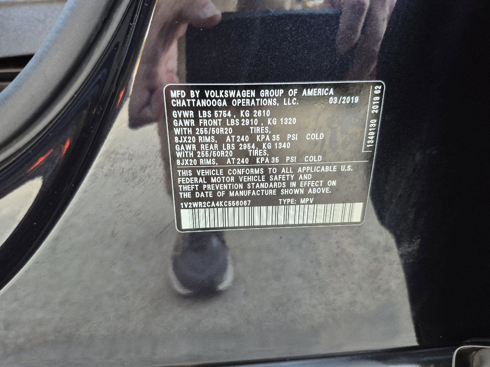 Used 2019 Volkswagen Atlas SE image 28