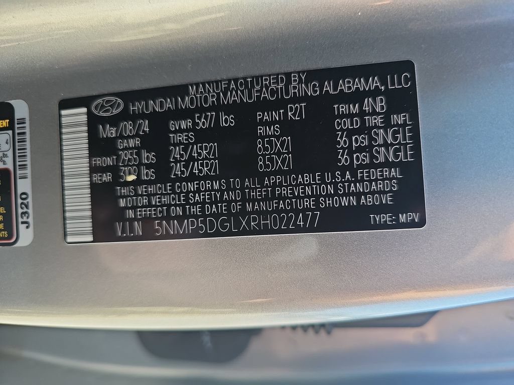 Used 2024 Hyundai Santa Fe Calligraphy AWD/4WD image 36