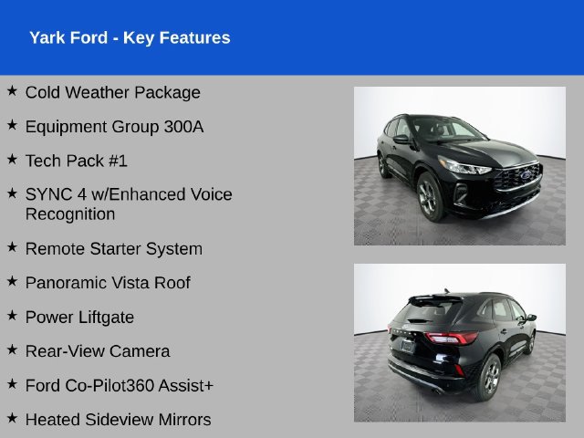 Certified 2024 Ford Escape ST-Line w/ Tech Pack #1 AWD/4WD image 2