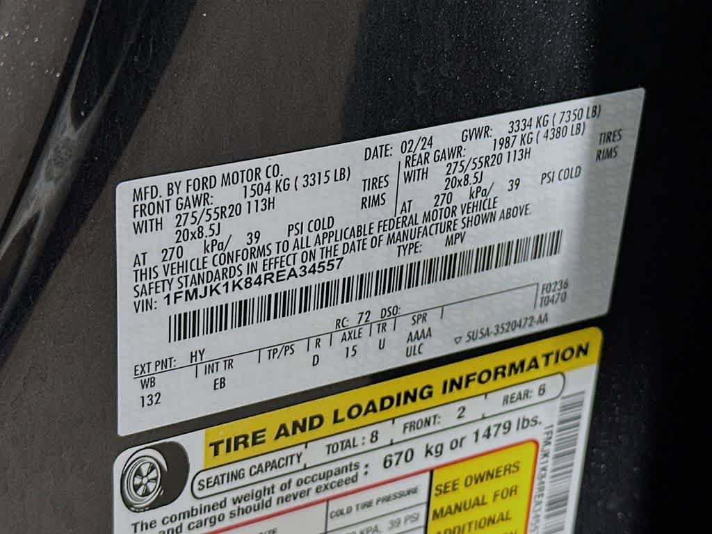Certified 2024 Ford Expedition Max Limited RWD image 23