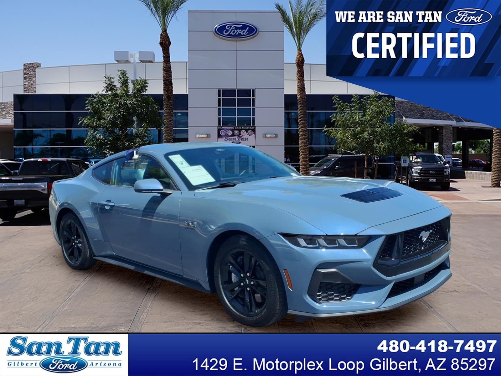 Certified 2024 Ford Mustang GT RWD image 1