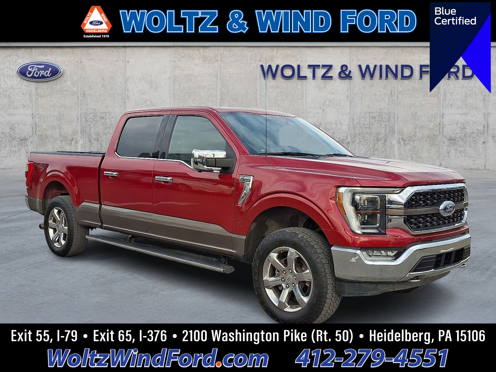 Certified 2021 Ford F150 King Ranch w/ Equipment Group 601A High image 1