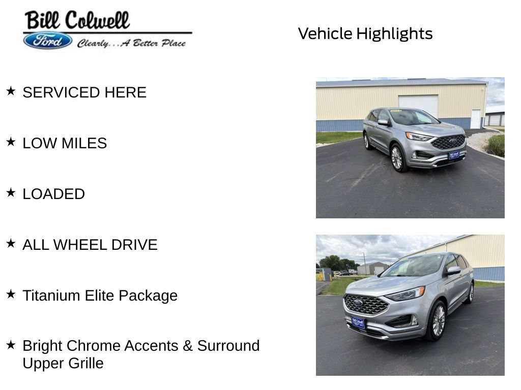 Certified 2023 Ford Edge Titanium w/ Equipment Group 301A AWD/4WD image 21