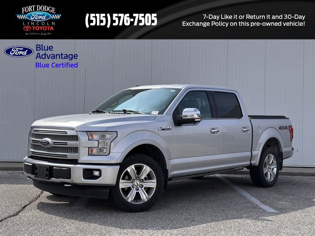 Certified 2017 Ford F150 Platinum image 1