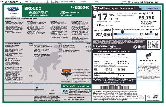 Certified 2022 Ford Bronco Badlands AWD/4WD image 5