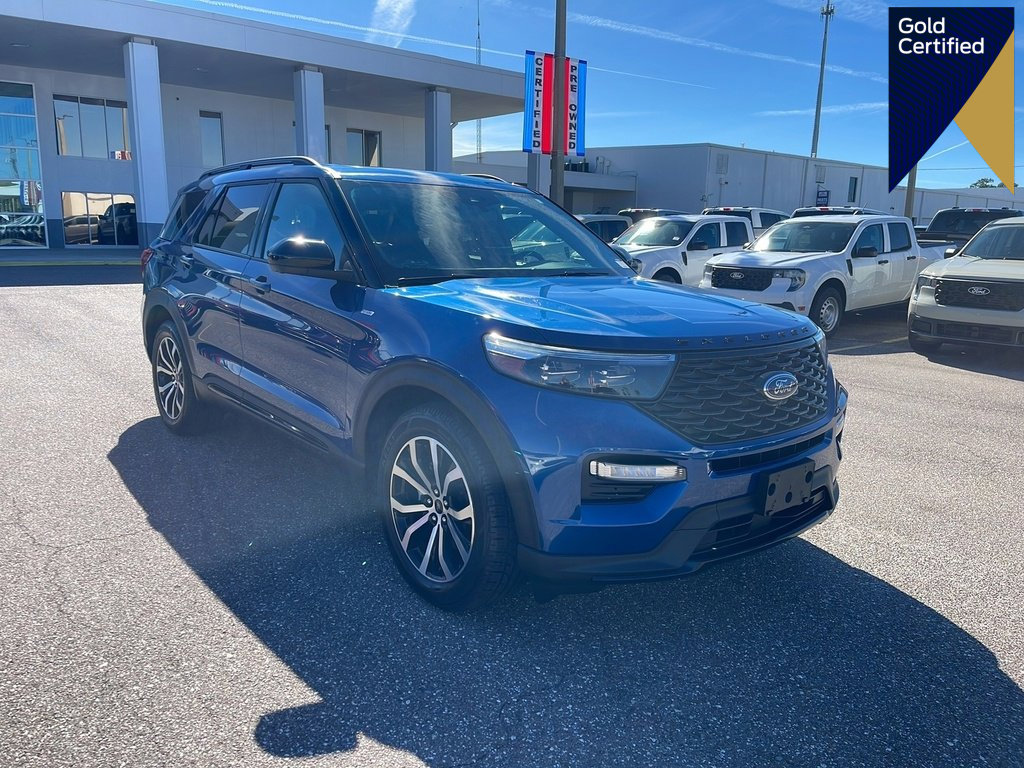 Certified 2022 Ford Explorer ST-Line w/ Class IV Trailer Tow Package