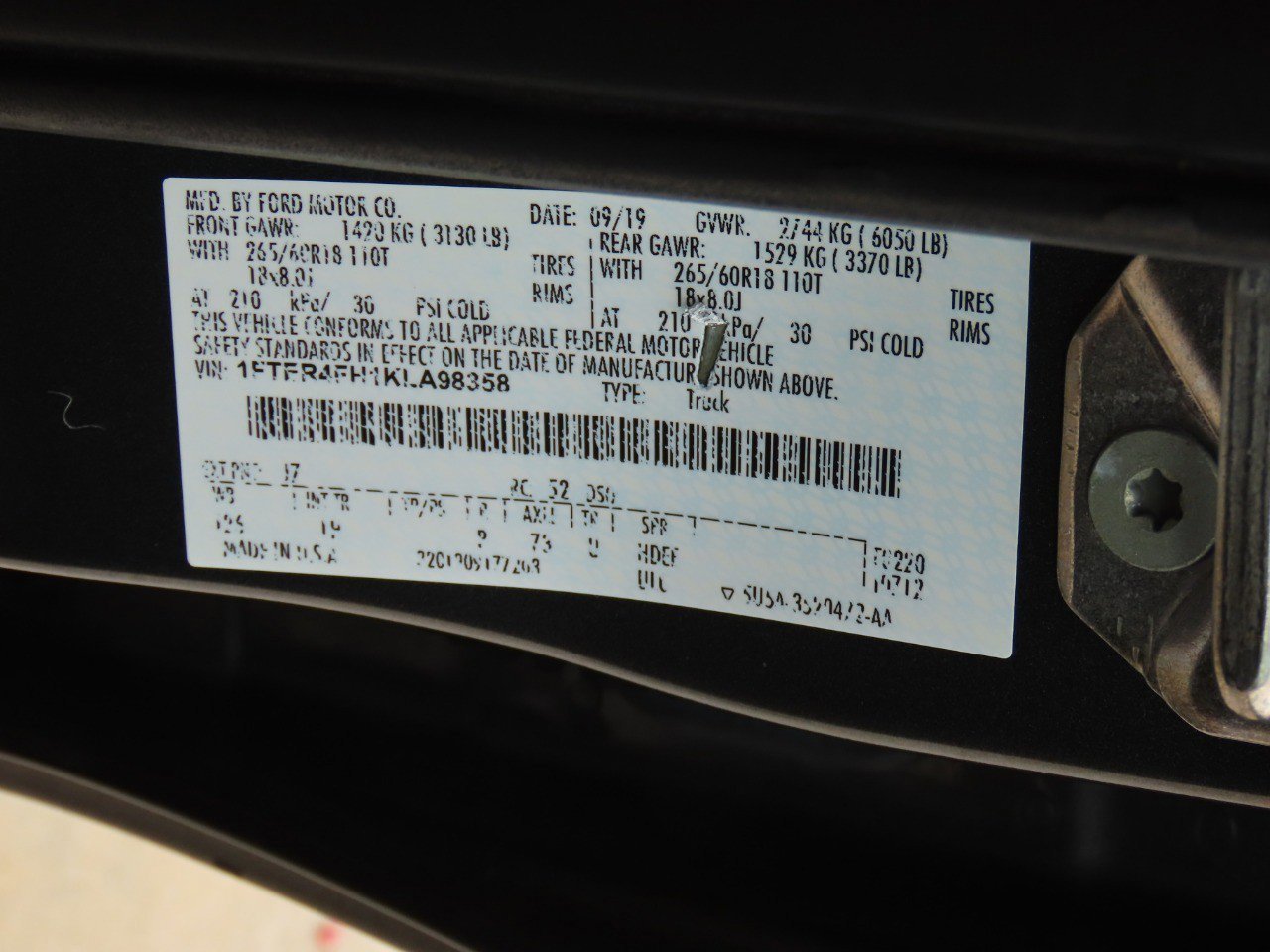 Certified 2019 Ford Ranger XLT w/ Black Appearance Package image 31