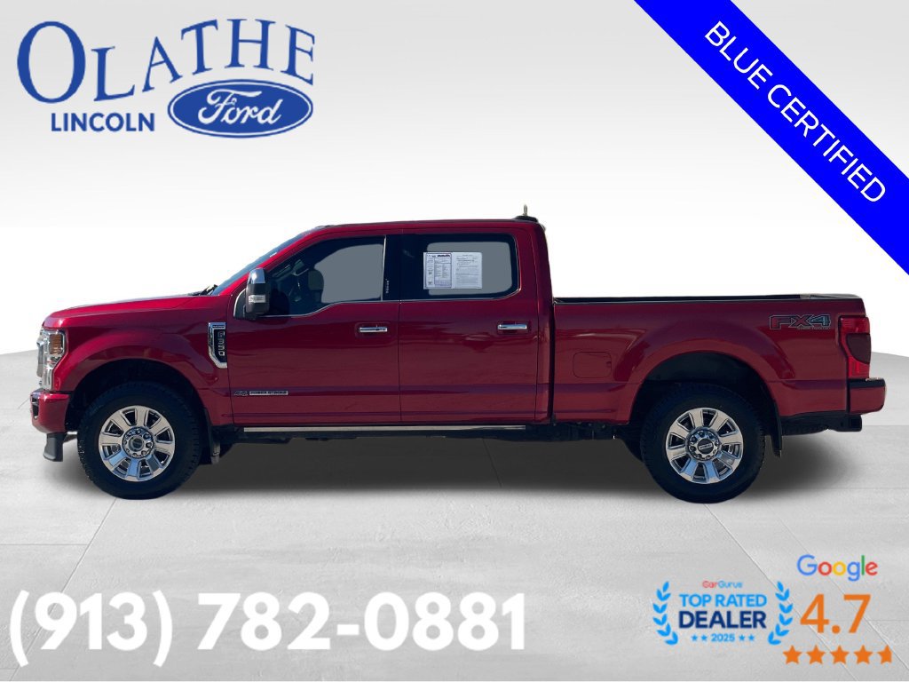 Certified 2022 Ford F350 Platinum w/ FX4 Off-Road Package AWD/4WD image 2