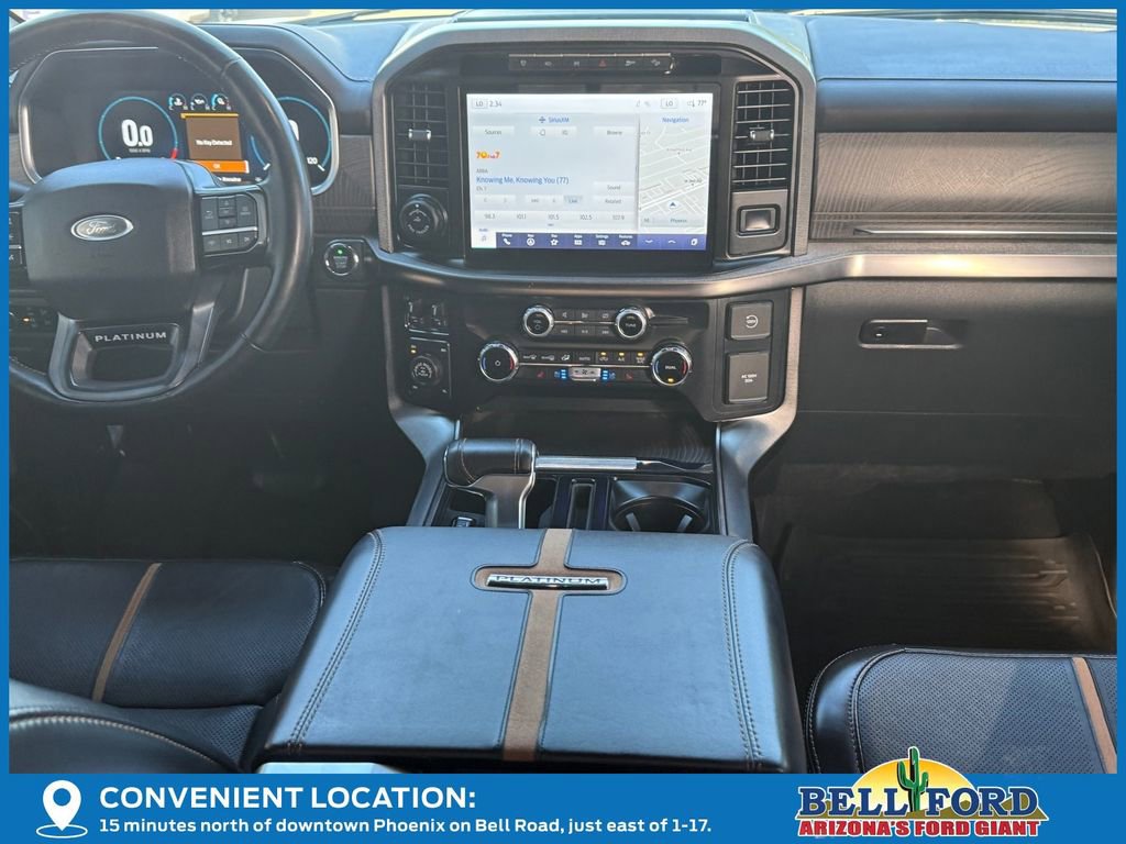 Certified 2023 Ford F150 Platinum w/ Equipment Group 701A High image 17