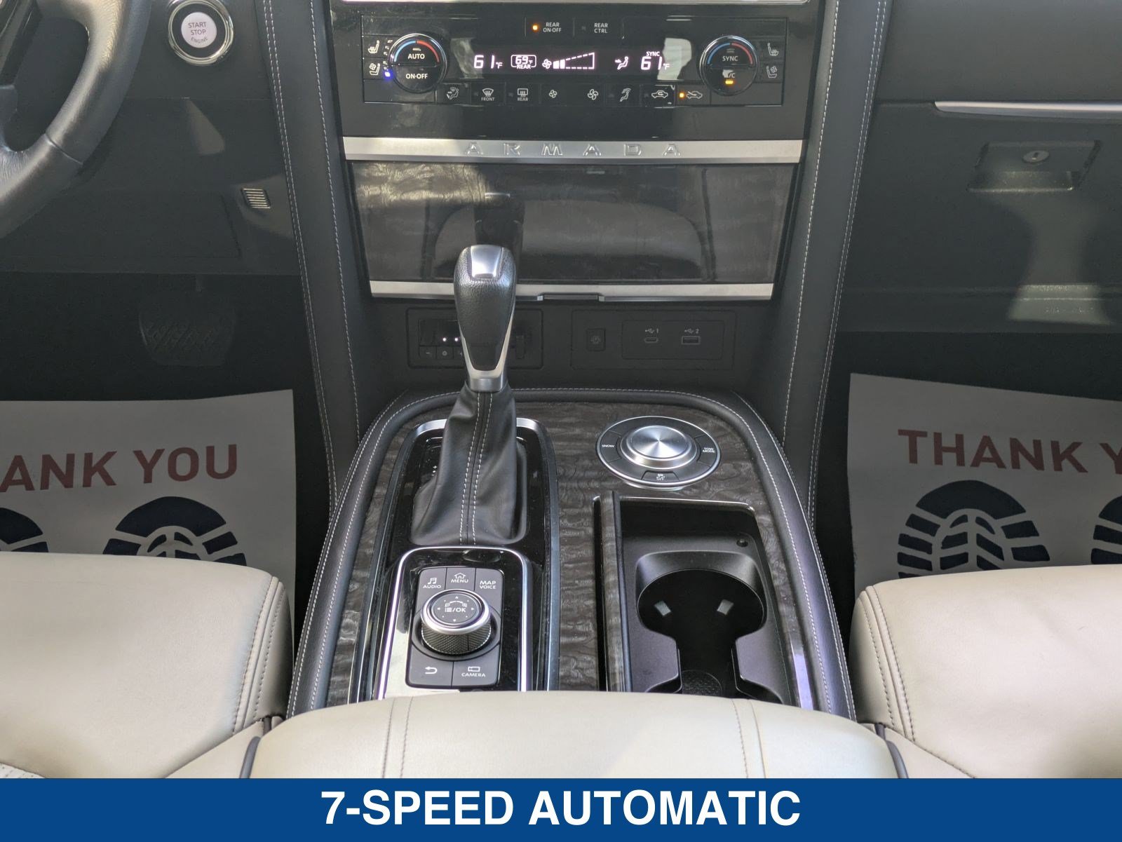 Used 2022 Nissan Armada Platinum w/ Captain's Chairs Package RWD image 22